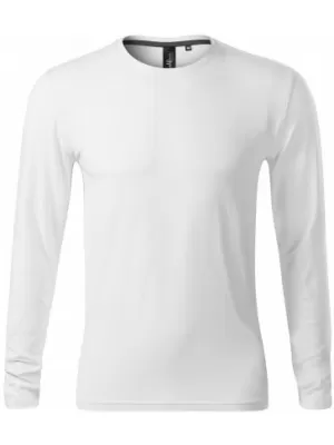 Herren-T-Shirt mit langen Ärmeln MALFINI PREMIUM BRAVE 155 WEIß