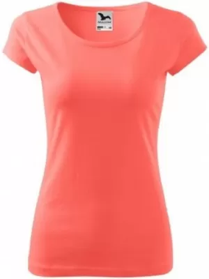 Damen-T-Shirt MALFINI PURE 122 KORALLE