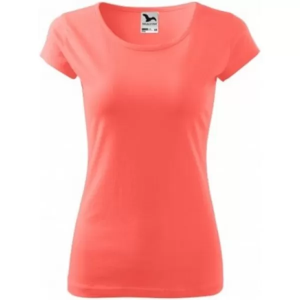  Damen-T-Shirt MALFINI PURE 122 KORALLE 