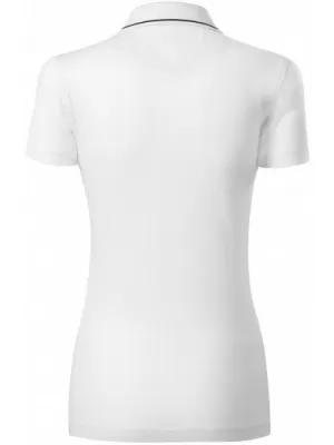 Damen-T-Shirt mit Kragen MALFINI PREMIUM GRAND 269 WEIß