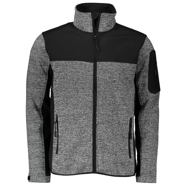  Herren Softshelljacke/Pullover MALFINI CASUAL 550 KNIT GREY MALFINI PREMIUM 
