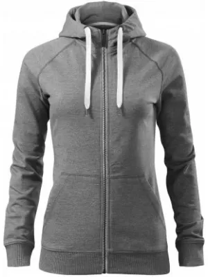 Damen-Sweatshirt MALFINI PREMIUM VOYAGE 451 DUNKELGRAUE HIGHLIGHTS