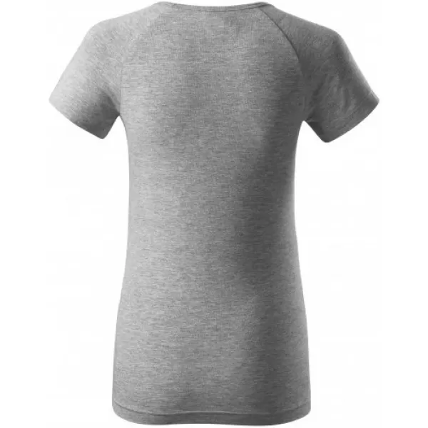  Damen-T-Shirt MALFINI DREAM 128 DUNKELGRAUE HIGHLIGHTS 