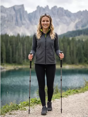 Softshellweste für Damen MALFINI VISION 516 STAHLGRAU