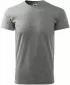 Herren-T-Shirt MALFINI HEAVY NEW 137 DUNKELGRAUE HIGHLIGHTS