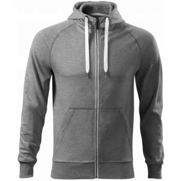  Herren-Sweatshirt MALFINI PREMIUM VOYAGE 452 DUNKELGRAUE HIGHLIGHTS 