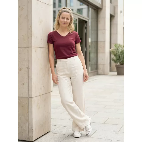  Damen-T-Shirt ALTISPORT LUKENA LTSS701 BURGUND 