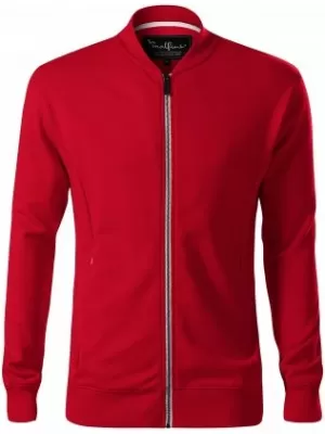 Herren-Sweatshirt MALFINI PREMIUM BOMBER 453 ROTE FORMEL