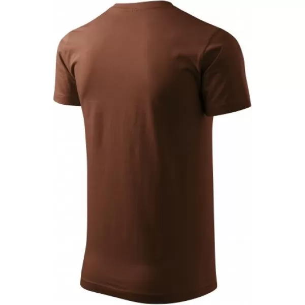  Herren-T-Shirt MALFINI HEAVY NEW 137 SCHOKOLADE 