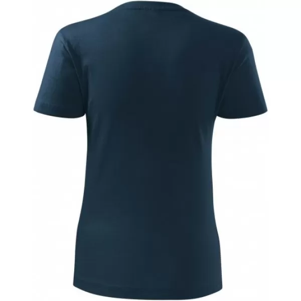  Damen-T-Shirt MALFINI CLASSIC NEW 133 MARINEBLAU 
