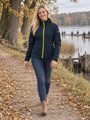 Softshelljacke für Damen MALFINI COOL 514 MARINEBLAU