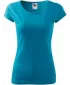 Damen-T-Shirt MALFINI PURE 122 TÜRKIS