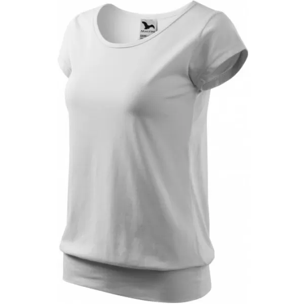  Damen-T-Shirt MALFINI CITY 120 WEIß 