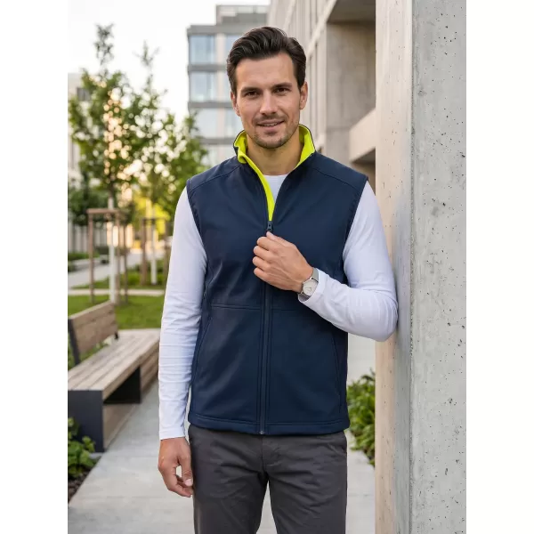  Herren-Softshellweste MALFINI VISION 517 MARINEBLAU 
