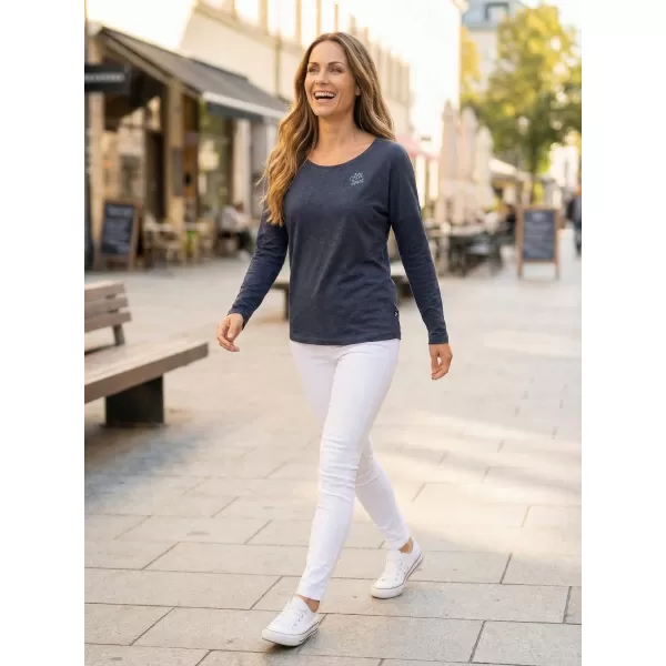  Damen-T-Shirt ALTISPORT JOSEBA LTSS698 DUNKELBLAU 