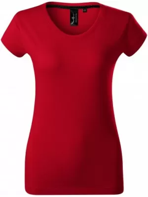 Damen-T-Shirt mit kurzen Ärmeln MALFINI PREMIUM EXCLUSIVE 154 ROTE FORMEL
