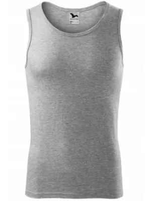 Herren-Tanktop MALFINI CORE 142 DUNKELGRAUE HIGHLIGHTS