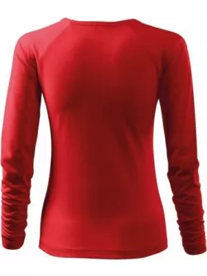 Damen-T-Shirt mit langen Ärmeln MALFINI ELEGANCE 127 ROT