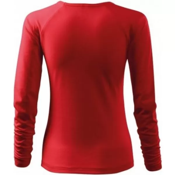  Damen-T-Shirt mit langen Ärmeln MALFINI ELEGANCE 127 ROT 