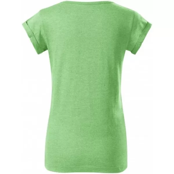  Damen-T-Shirt MALFINI FUSION 164 GRÜNE HIGHLIGHTS 