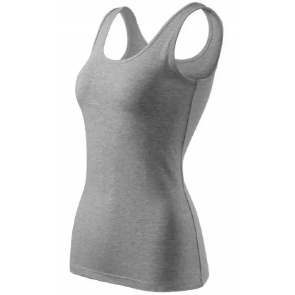  Damen-Tanktop MALFINI TRIUMPH 136 DUNKELGRAUE HIGHLIGHTS 