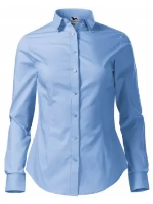 Damenshirt mit langen Ärmeln MALFINI STYLE LS 229 HIMMELBLAU