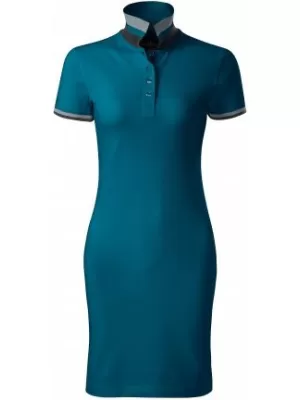 Damenkleid mit Kragen MALFINI PREMIUM DRESS UP 271 KEROSIN