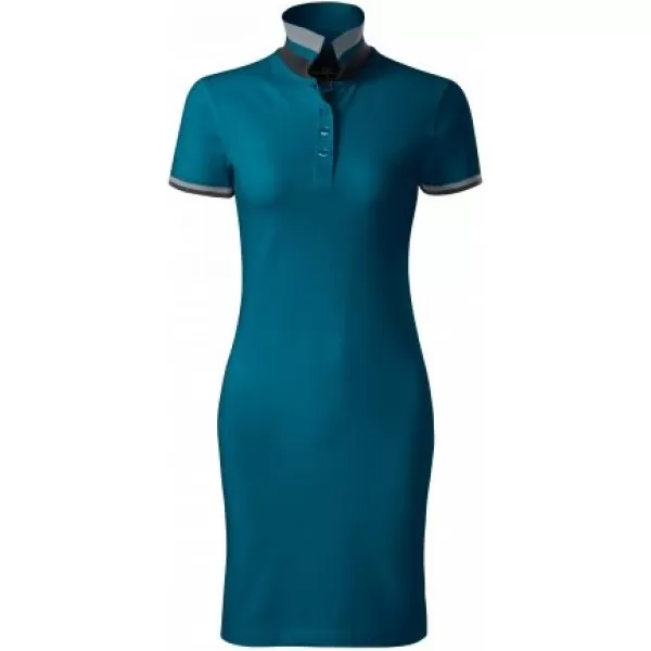  Damenkleid mit Kragen MALFINI PREMIUM DRESS UP 271 KEROSIN 