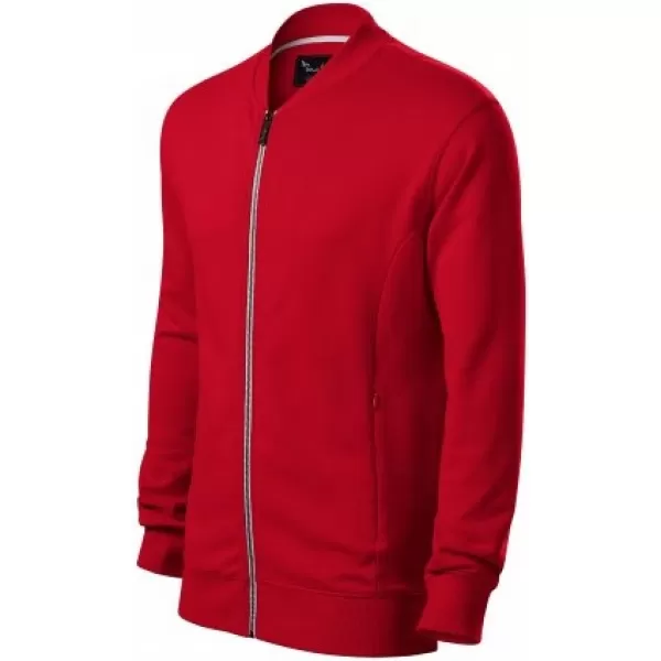  Herren-Sweatshirt MALFINI PREMIUM BOMBER 453 ROTE FORMEL 