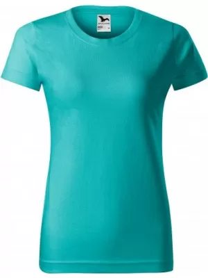 Damen-T-Shirt MALFINI BASIC 134 SMARAGD