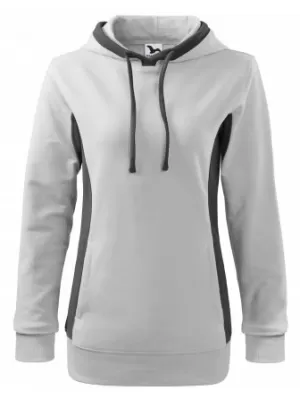 Damen-Sweatshirt MALFINI KANGAROO 408 WEIß