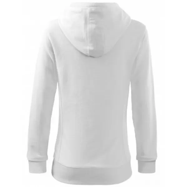  Damen-Sweatshirt MALFINI KANGAROO 408 WEIß/WEIß 