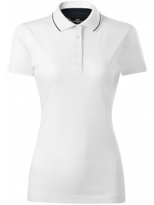 Damen-T-Shirt mit Kragen MALFINI PREMIUM GRAND 269 WEIß