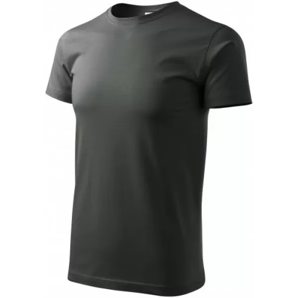  Herren-T-Shirt MALFINI HEAVY NEW 137 DUNKLER SCHIEFER 