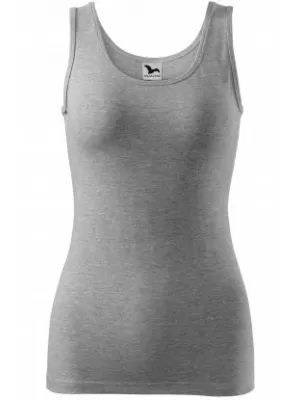 Damen-Tanktop MALFINI TRIUMPH 136 DUNKELGRAUE HIGHLIGHTS