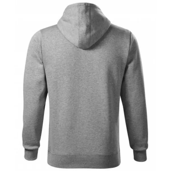  Herren-Sweatshirt MALFINI CAPE 413 DUNKELGRAUE HIGHLIGHTS 