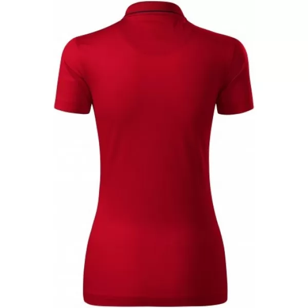  Damen-T-Shirt mit Kragen MALFINI PREMIUM GRAND 269 ROTE FORMEL 