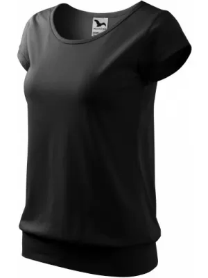 Damen-T-Shirt MALFINI CITY 120 SCHWARZ