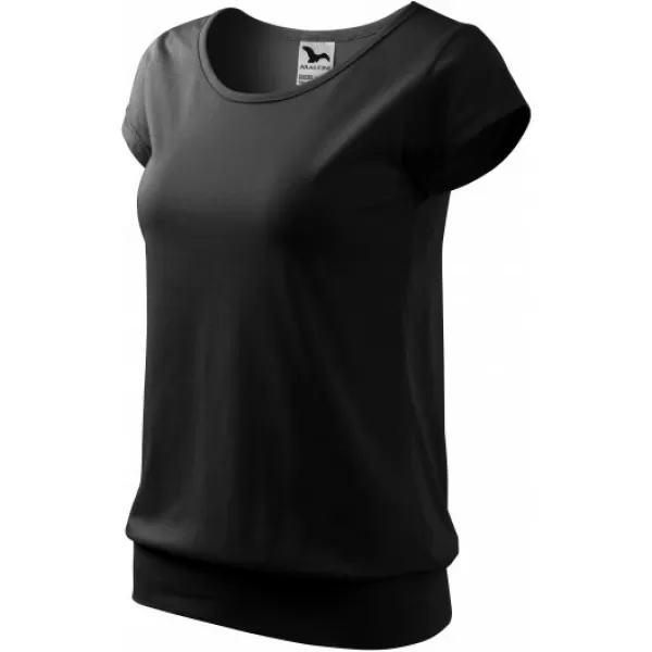  Damen-T-Shirt MALFINI CITY 120 SCHWARZ 