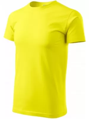 Herren-T-Shirt MALFINI HEAVY NEW 137 ZITRONE