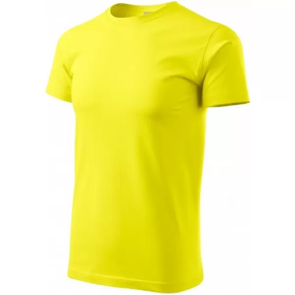  Herren-T-Shirt MALFINI HEAVY NEW 137 ZITRONE 