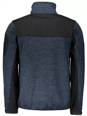Herren Softshelljacke/Pullover MALFINI CASUAL 550 KNIT BLUE MALFINI PREMIUM