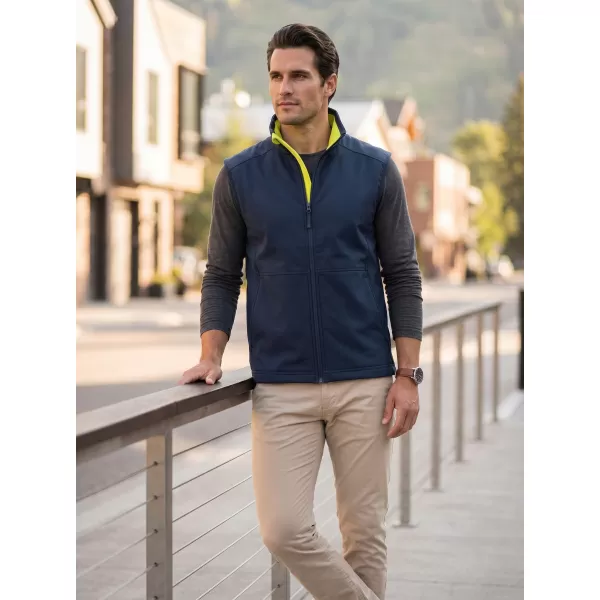  Herren-Softshellweste MALFINI VISION 517 MARINEBLAU 