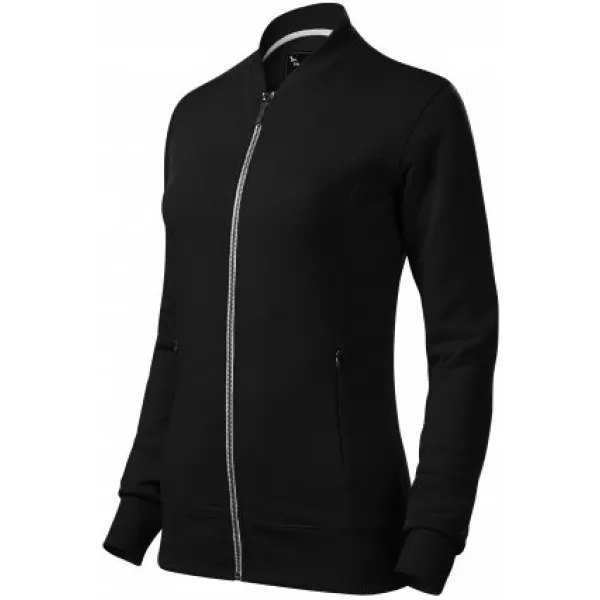  Damen-Sweatshirt MALFINI PREMIUM BOMBER 454 SCHWARZ 