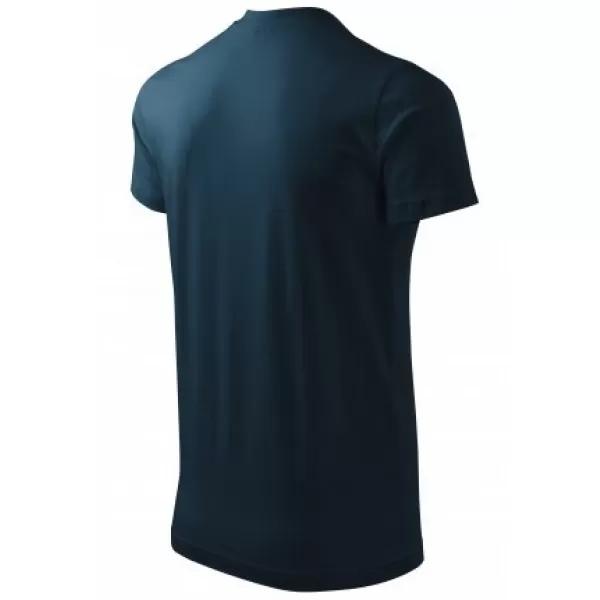  Herren-T-Shirt MALFINI HEAVY V-NECK 111 MARINEBLAU 