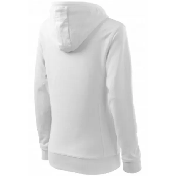  Damen-Sweatshirt MALFINI KANGAROO 408 WEIß/WEIß 