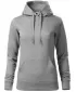 Damen-Sweatshirt MALFINI CAPE 414 DUNKELGRAUE HIGHLIGHTS