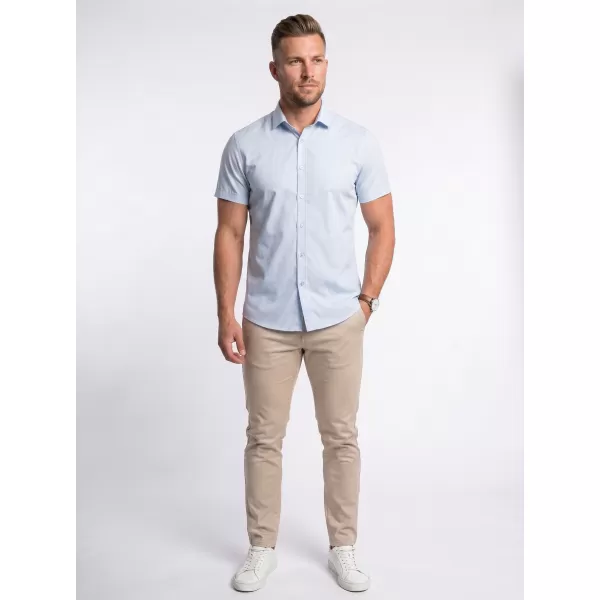  Herrenhemd mit kurzen Ärmeln MALFINI PREMIUM FLASH 260 HELLBLAU 