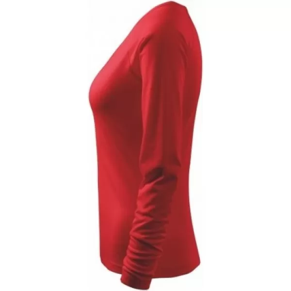  Damen-T-Shirt mit langen Ärmeln MALFINI ELEGANCE 127 ROT 
