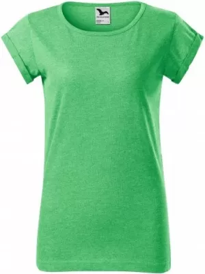 Damen-T-Shirt MALFINI FUSION 164 GRÜNE HIGHLIGHTS